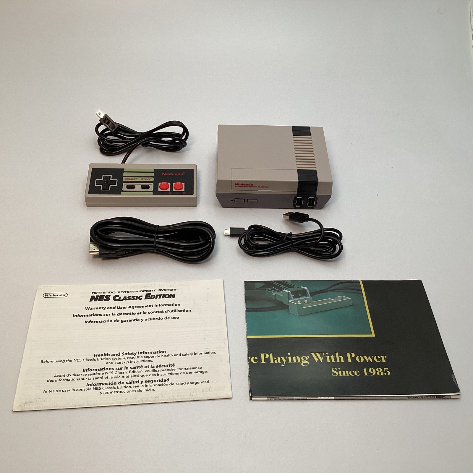 Nintendo NES Classic Edition Console CLV-001 with 30 Built-In Games – w/ Box