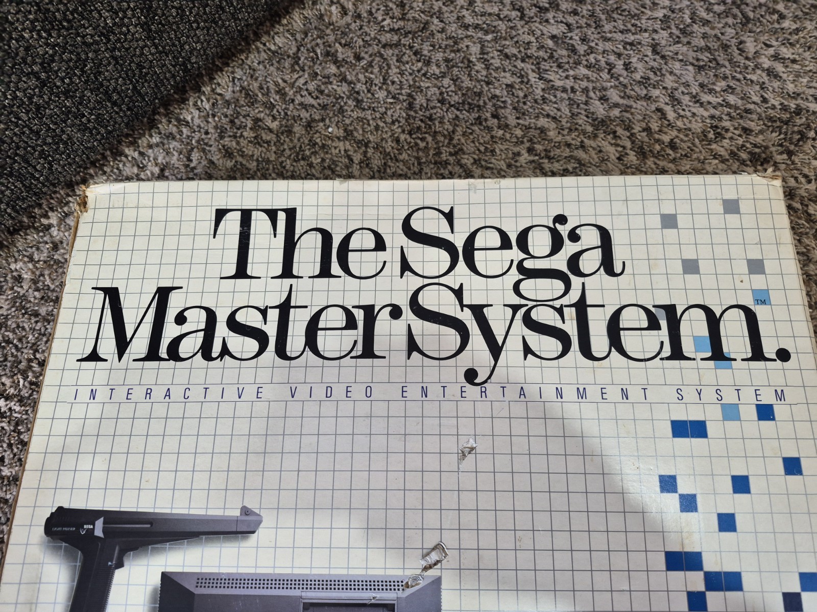 Sega Master System Console Complete in Box CIB TESTED WORKING