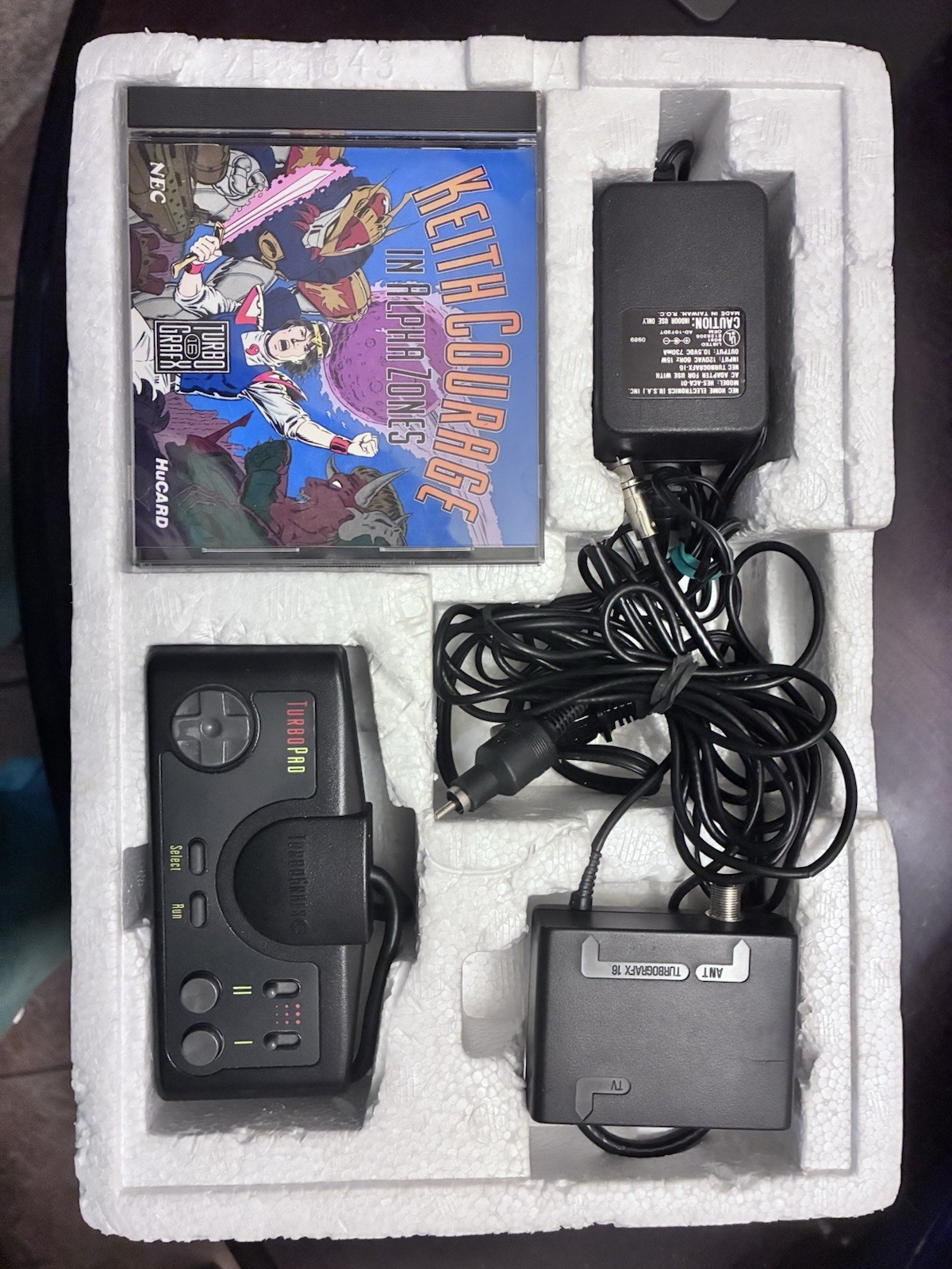 TurboGrafx-16 Home Console – Black Complete