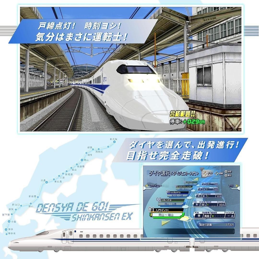 GO by train! Plug & Play 2 Train Game Controller Densha de GO! TAITO Japan NEW