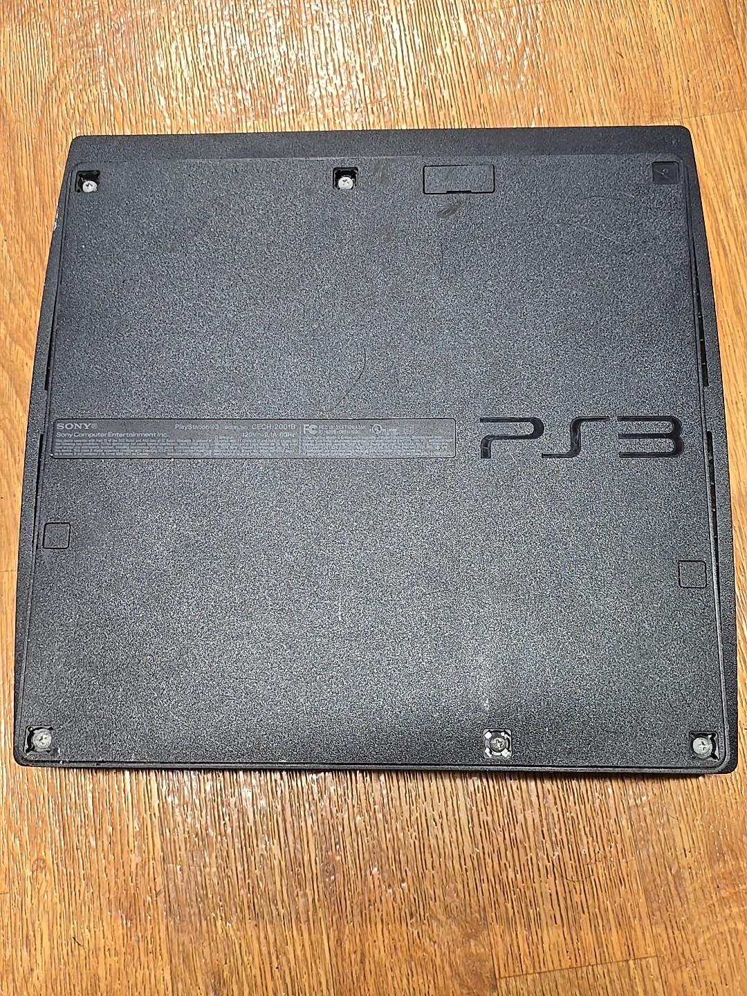 Sony PlayStation 3 PS3 Slim CECH-2001B Black Console Only PARTS – No Power