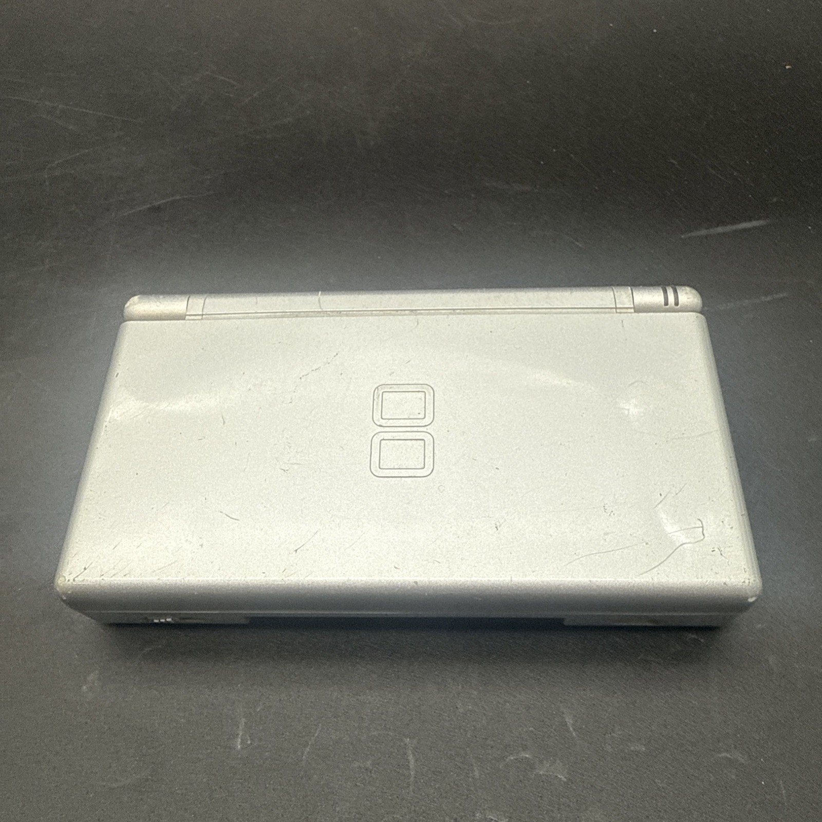 Nintendo DS Lite Console Light Gray With Nintendo Ds Super Mario