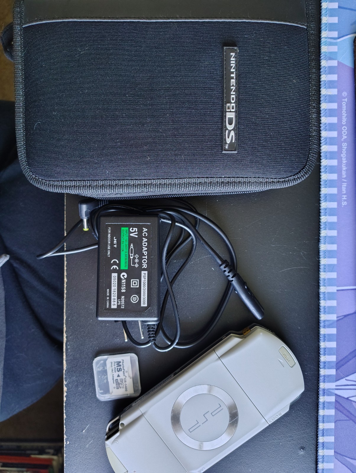 Sony PSP 1000 Ceramic White Handheld Console, Japanese UMD