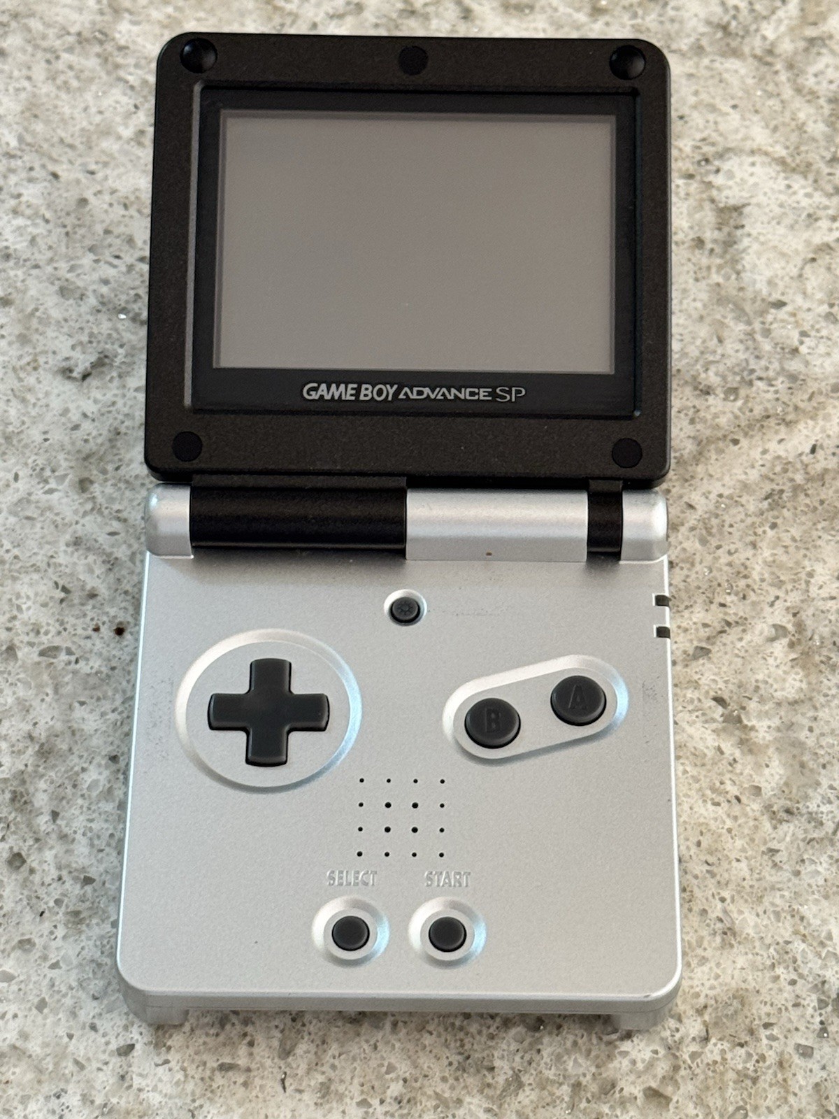 Nintendo Gameboy Advance SP AGS-001 – Black & Silver – Tested & Works