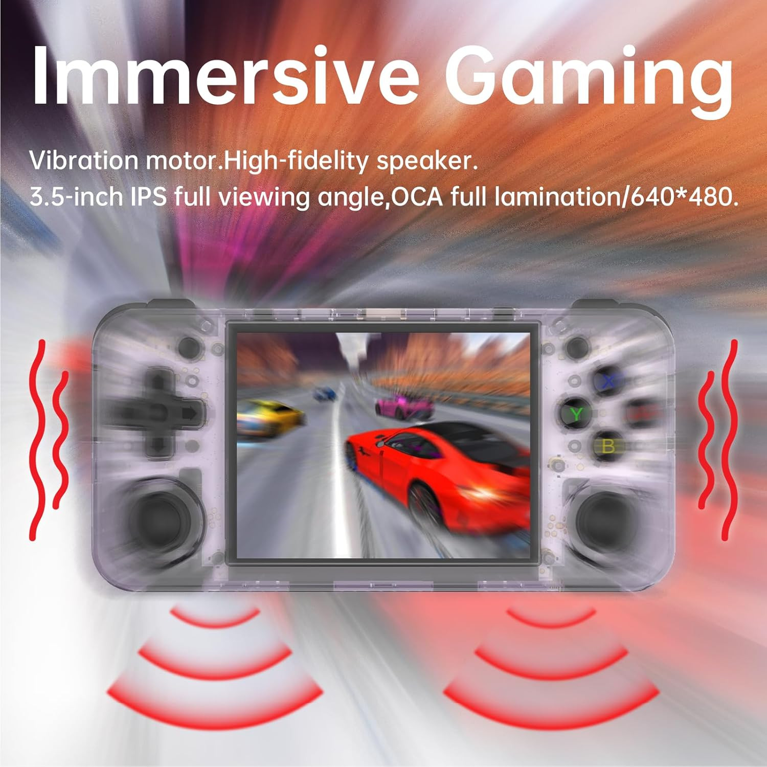 RG35XX H, Retro Handheld Gaming Console, Support HDMI TV Out, 5G Wifi Bluetooth