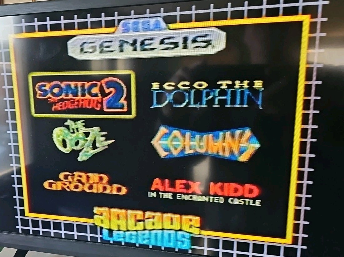 Radica Sega Genesis 16-BIT Plug & Play 6-in-1 Game System Red 2004 – Retro Game