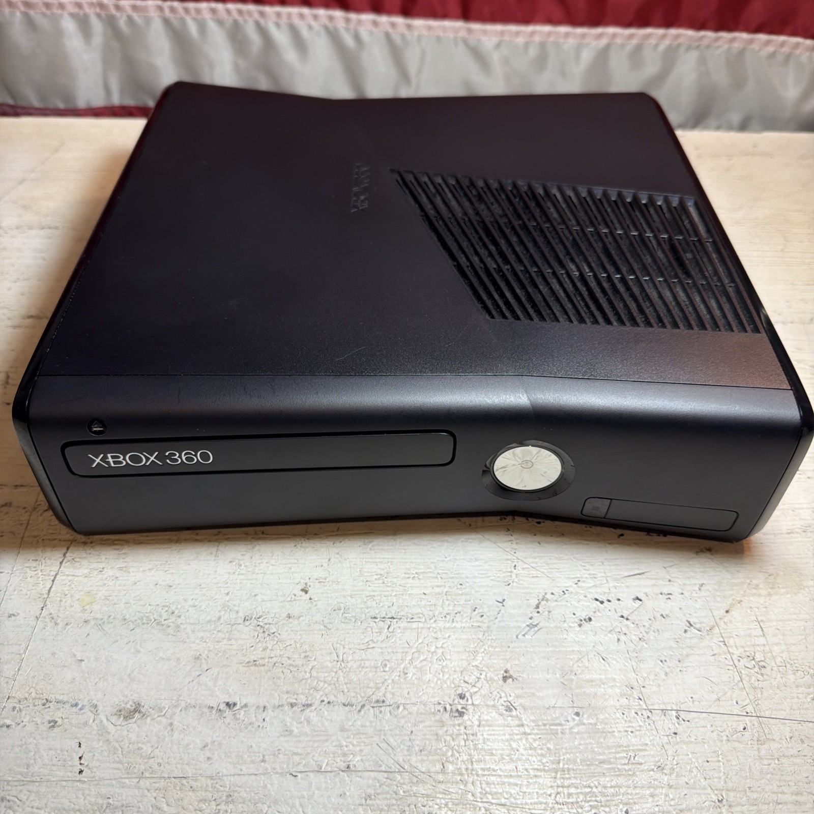 MICROSOFT XBOX 360 S Console – 80GB – OEM power Supply – Controller *READ*