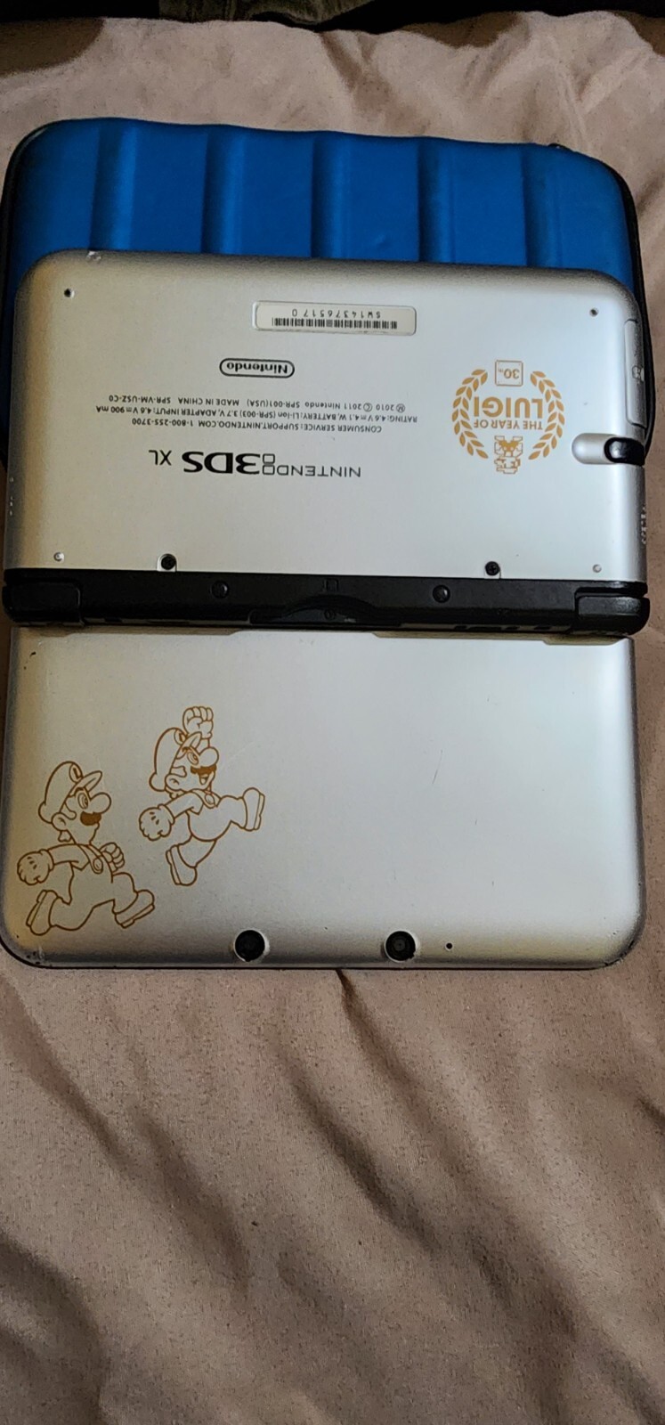 Nintendo 3DS XL Mario & Luigi Dream Team console 4GB Handheld System-with games