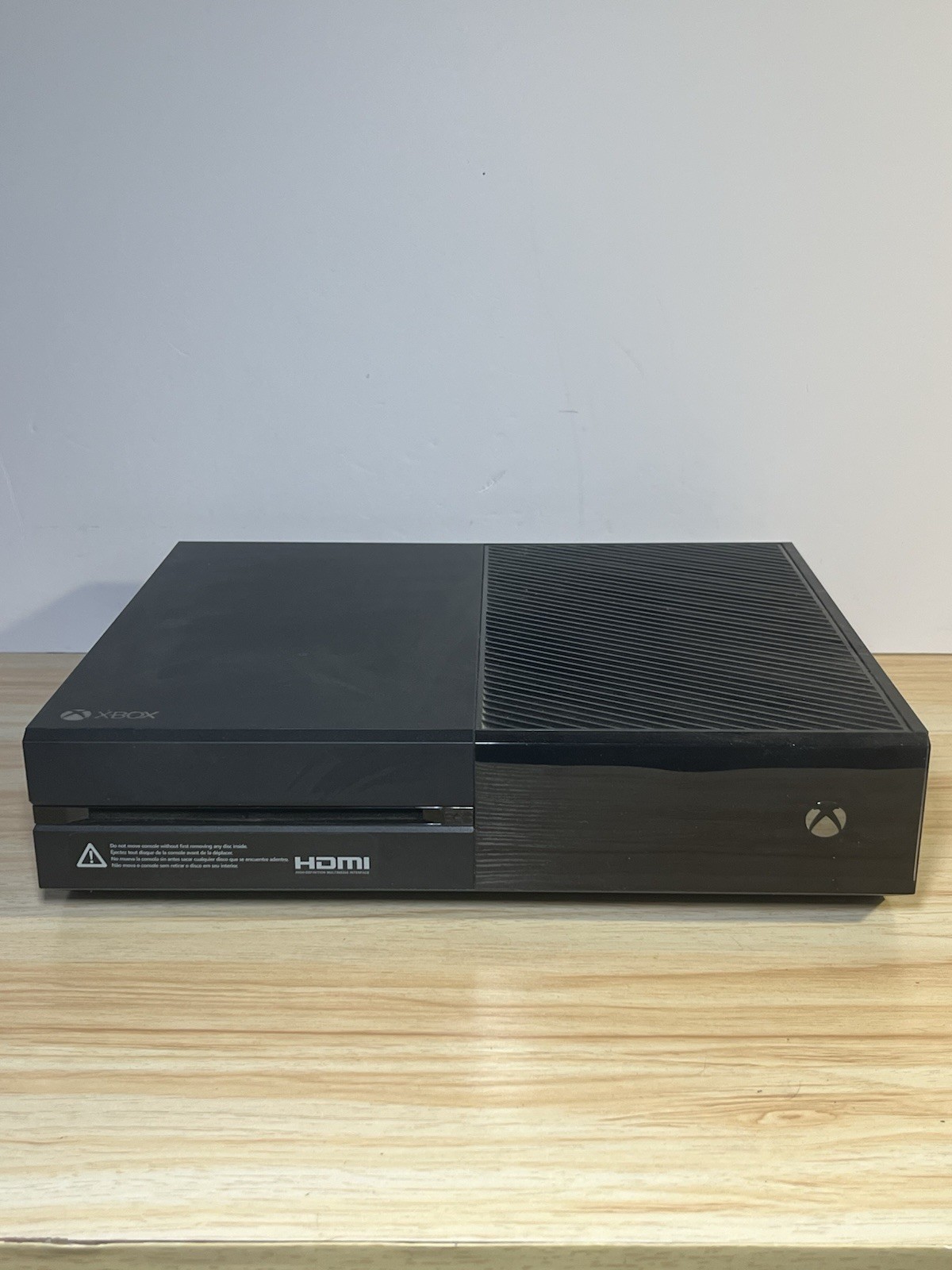 Microsoft Xbox One Console 1TB Black W/ Box No Controller & 4 Games Tested Works