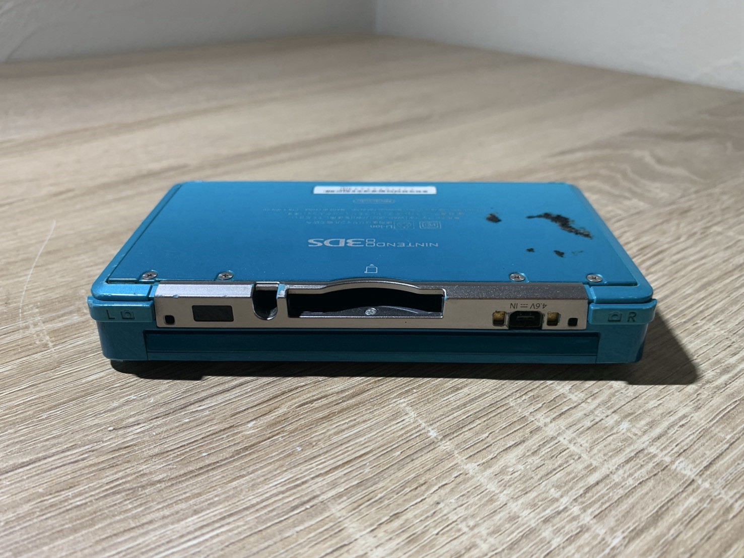 2508 Nintendo 3DS Aqua Blue Normal TESTED