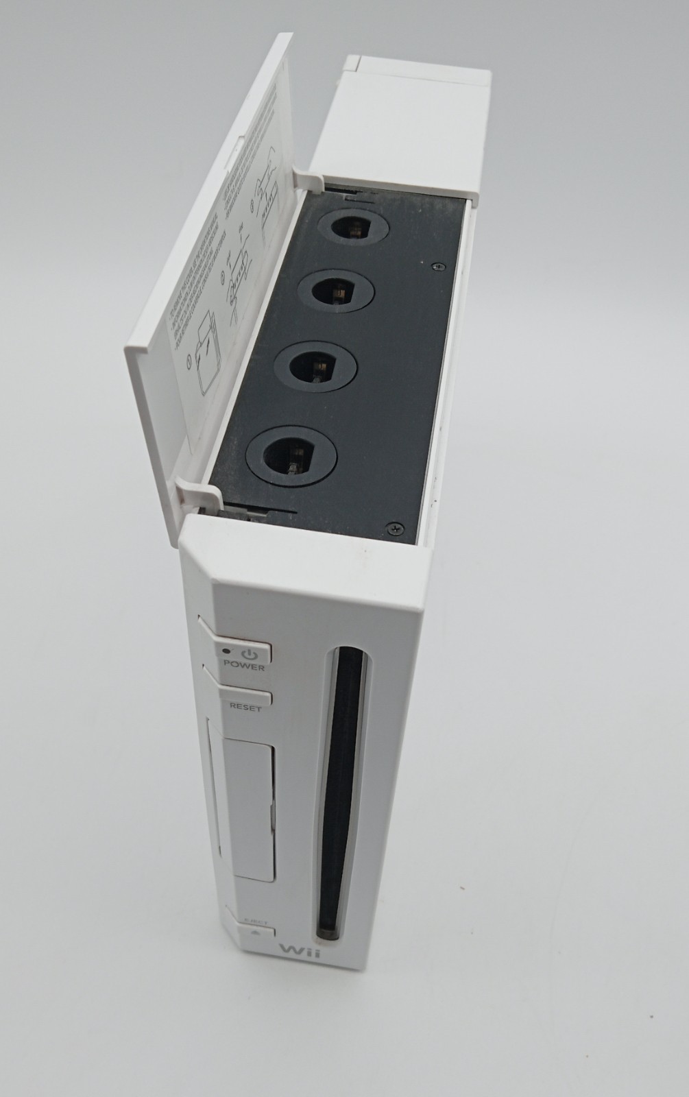 Nintendo Wii Console RVL-101 White HDMI Adapter, Sensor, Power Cord LOT