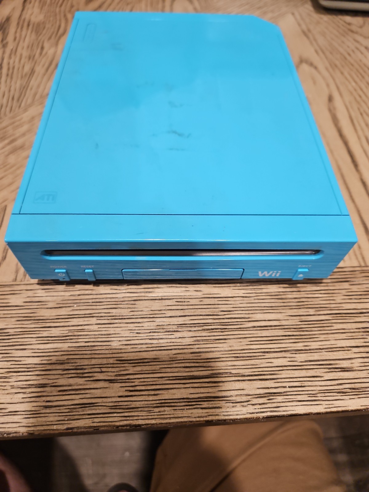 Nintendo Wii Video Game System Console Bundle Rvl-101 Blue