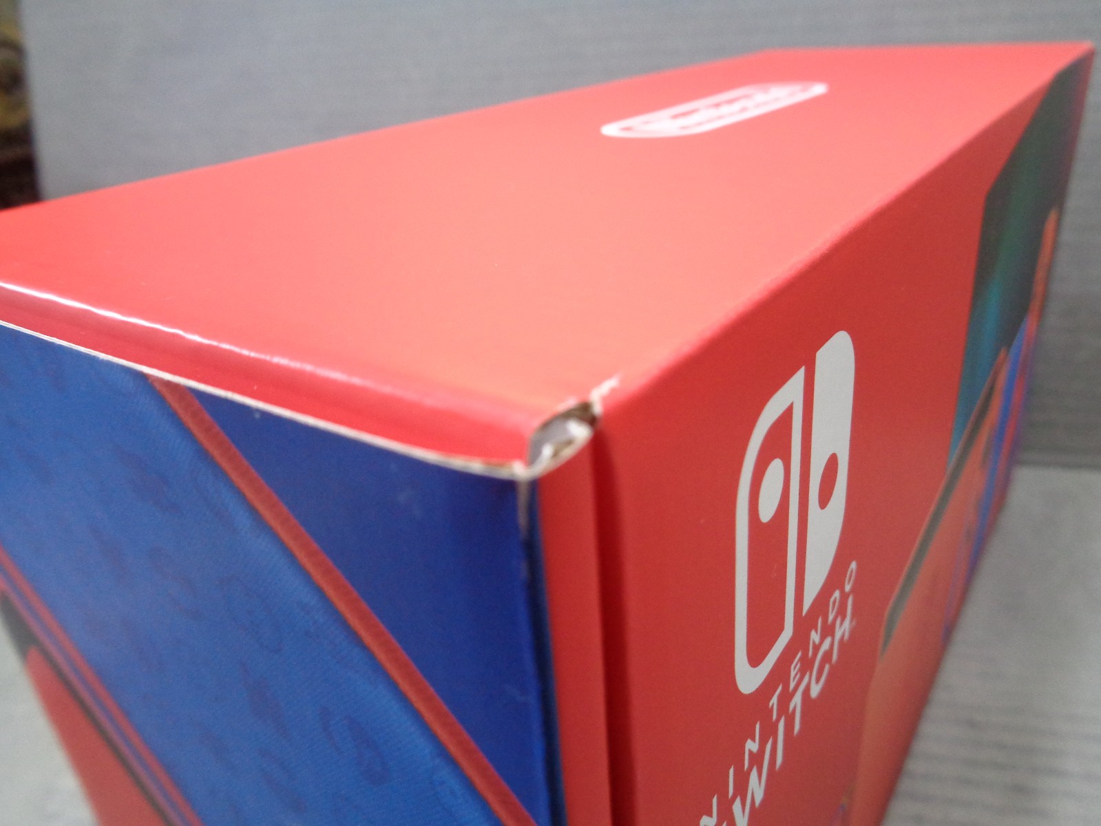 Nintendo Switch Console HAC-001(-01) Mario Red & Blue Edition – 32GB New!