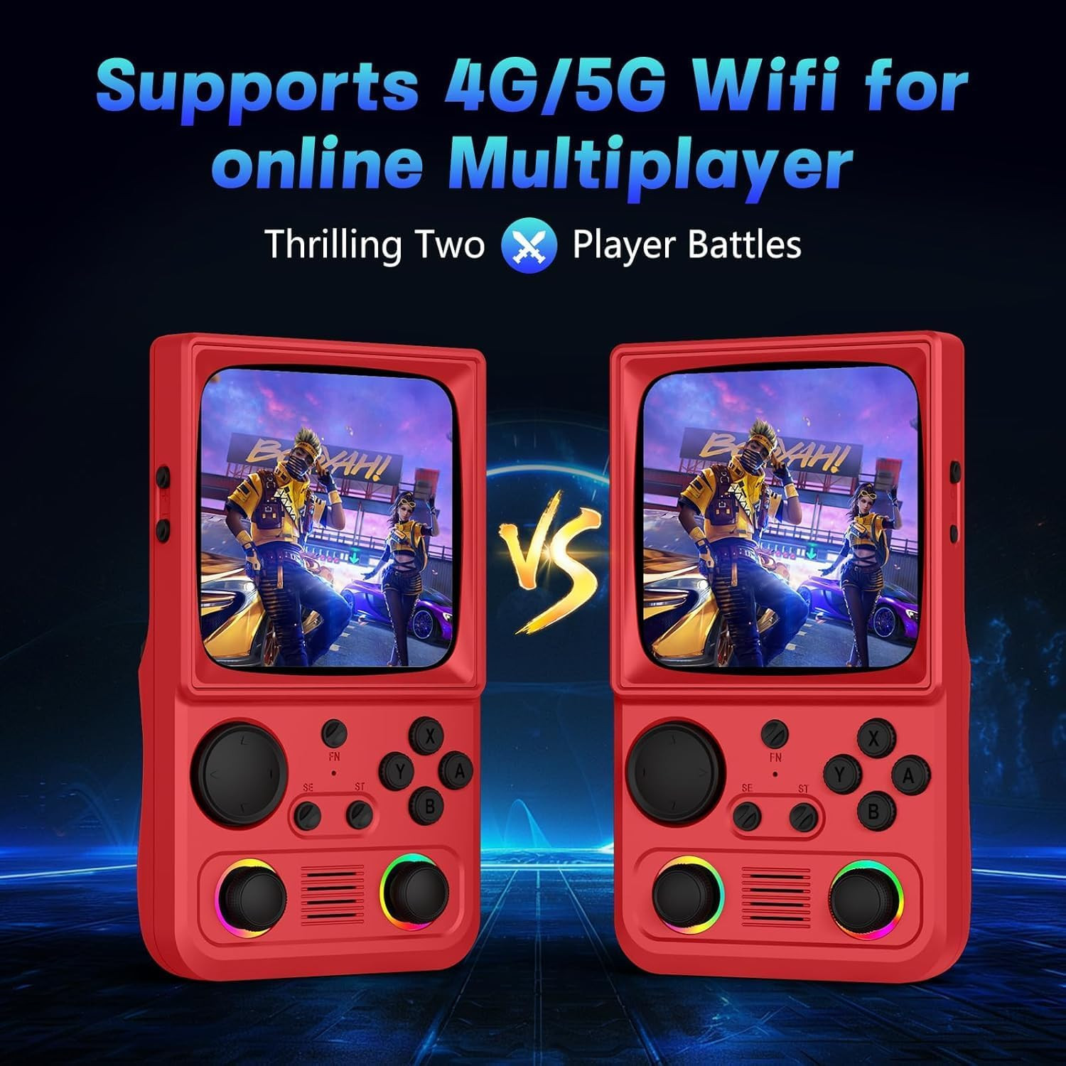 R36TMAX Retro Handheld Game Console, Portable Retro Gaming Console with 4.0” Crt