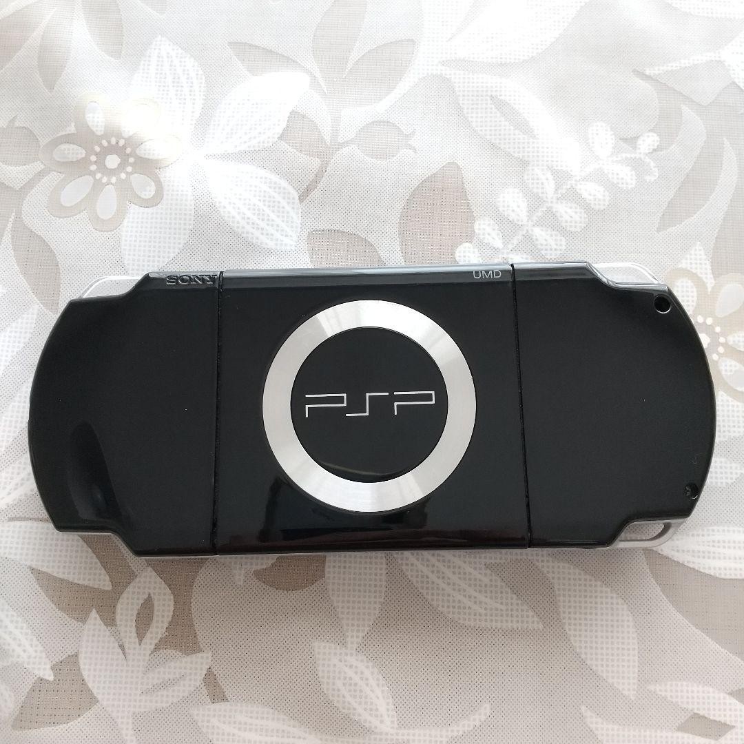 PSP Psp2000 Main Unit Black Working Item Many Included Batteries Japan