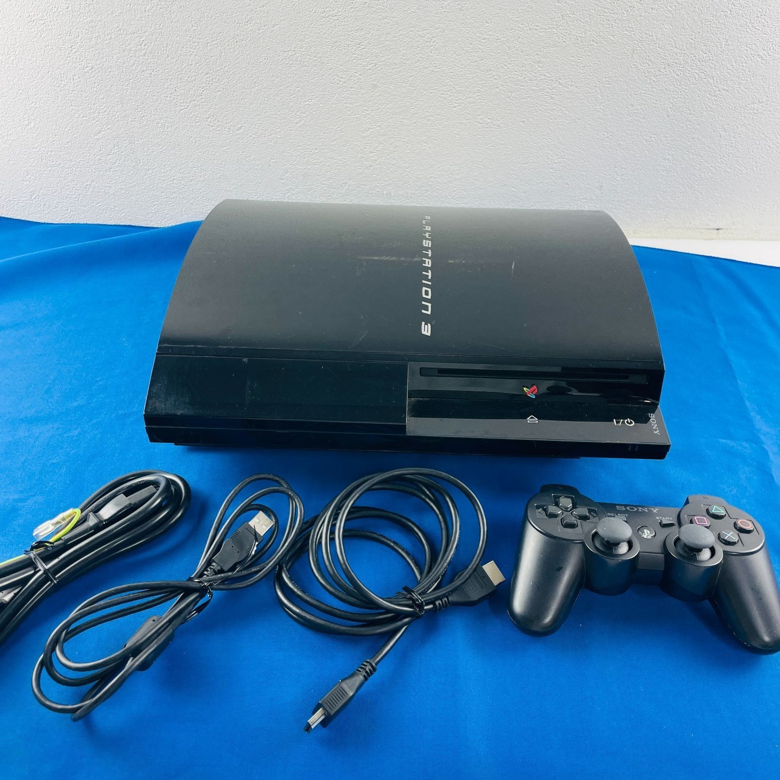 Sony PS3 CECHB00 Backward Compatible PS2 PS1 Console Tested From Japan Rare !!!