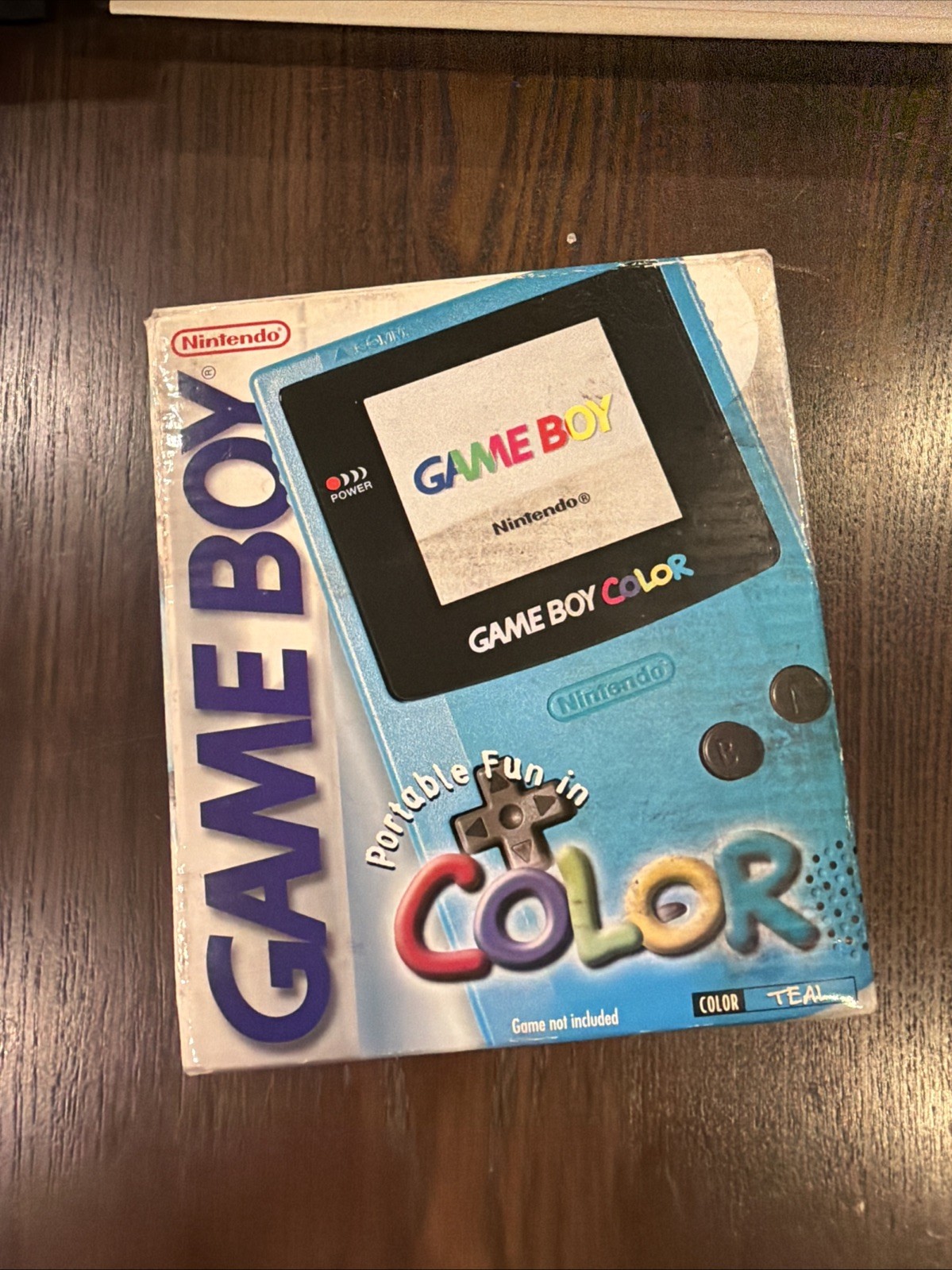 Nintendo Game Boy Color Handheld Game Console – Teal