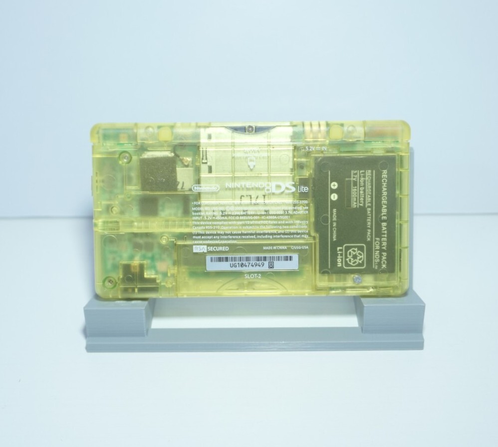 Nintendo DS Lite Bumblebee Black & Transparent Clear Yellow Handheld System