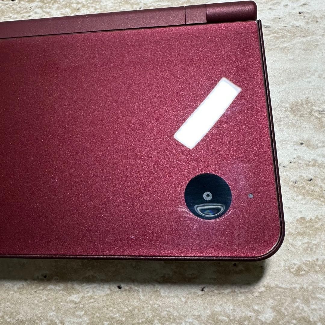 Nintendo DSi LL Wine Red Console Boxed Tested Working 6586