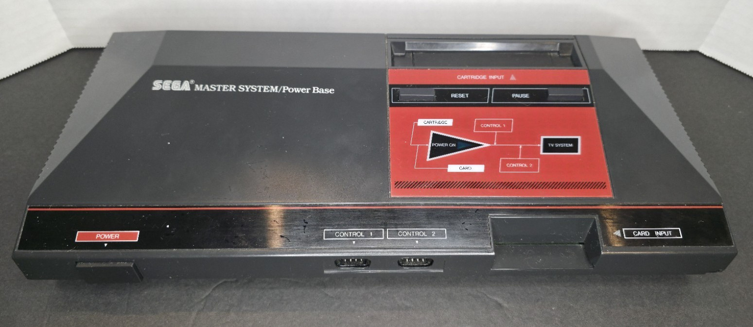 SEGA Master System Console System CIB Complete in Box –TESTED WORKING