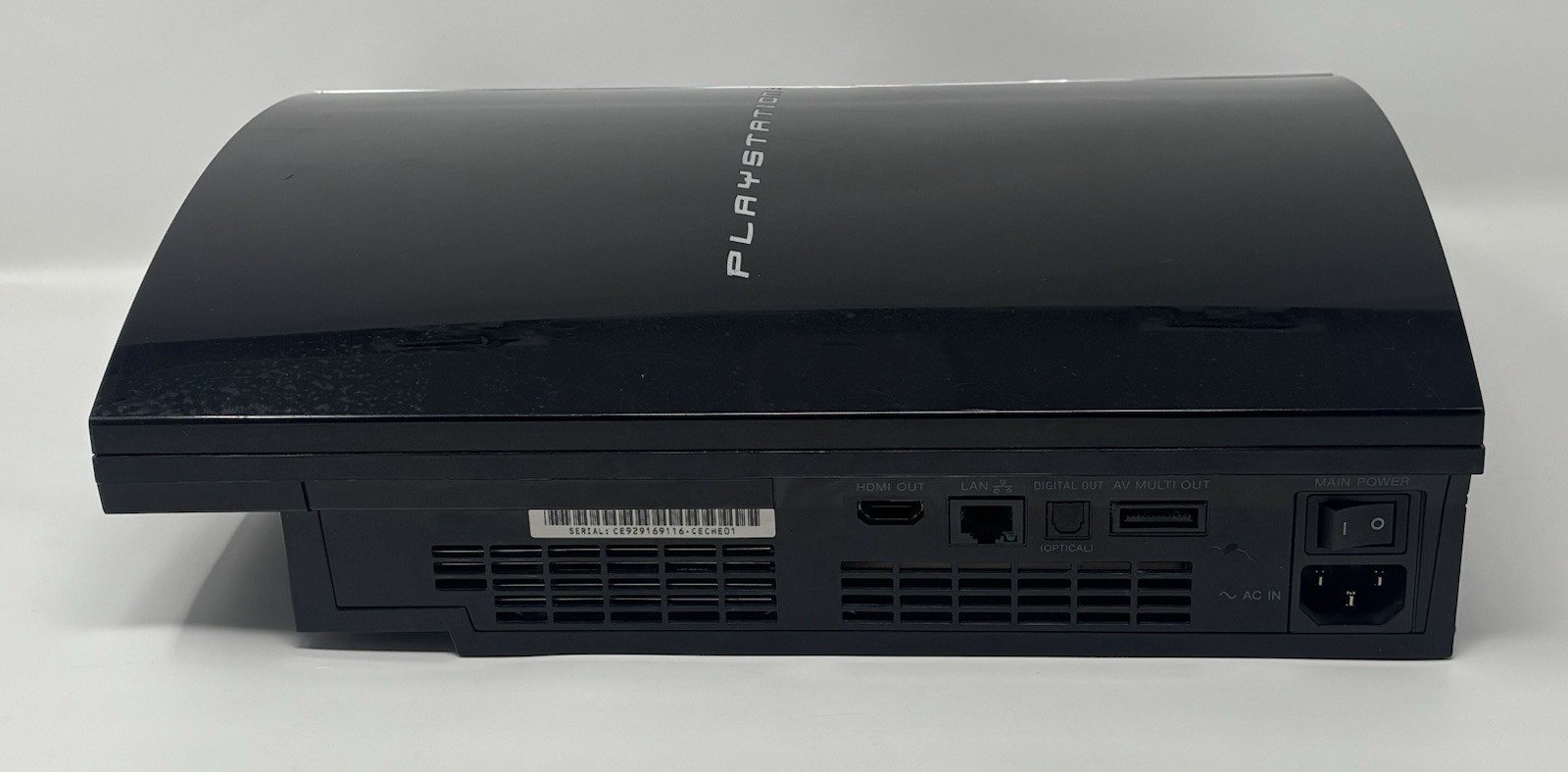 PlayStation 3 PS3 Fat Backwards Compatible Console Tested Authentic 80GB CECHE01