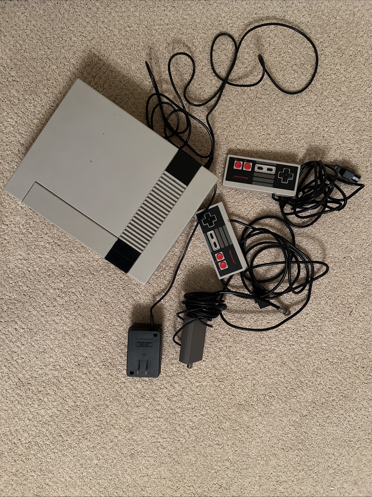 1985 Nintendo Entertainment System NES-001 — Not Tested AS IS
