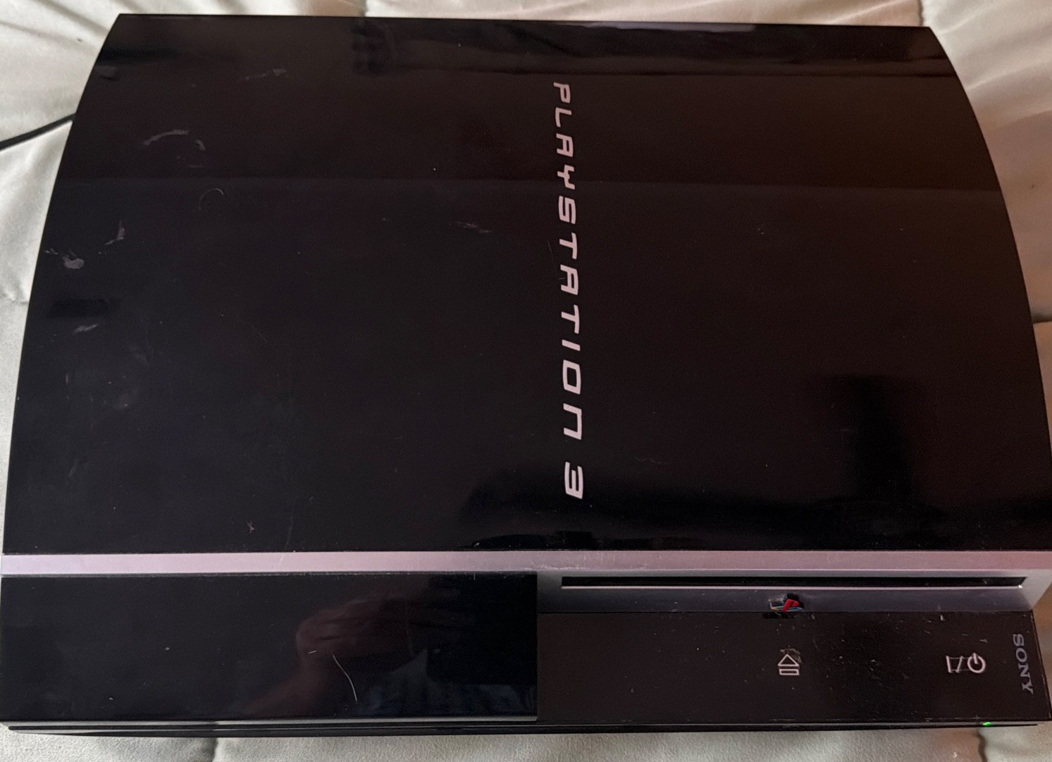 Sony PlayStation 3 PS3 Console Black for Parts/Repair – Doesnt Read Disc