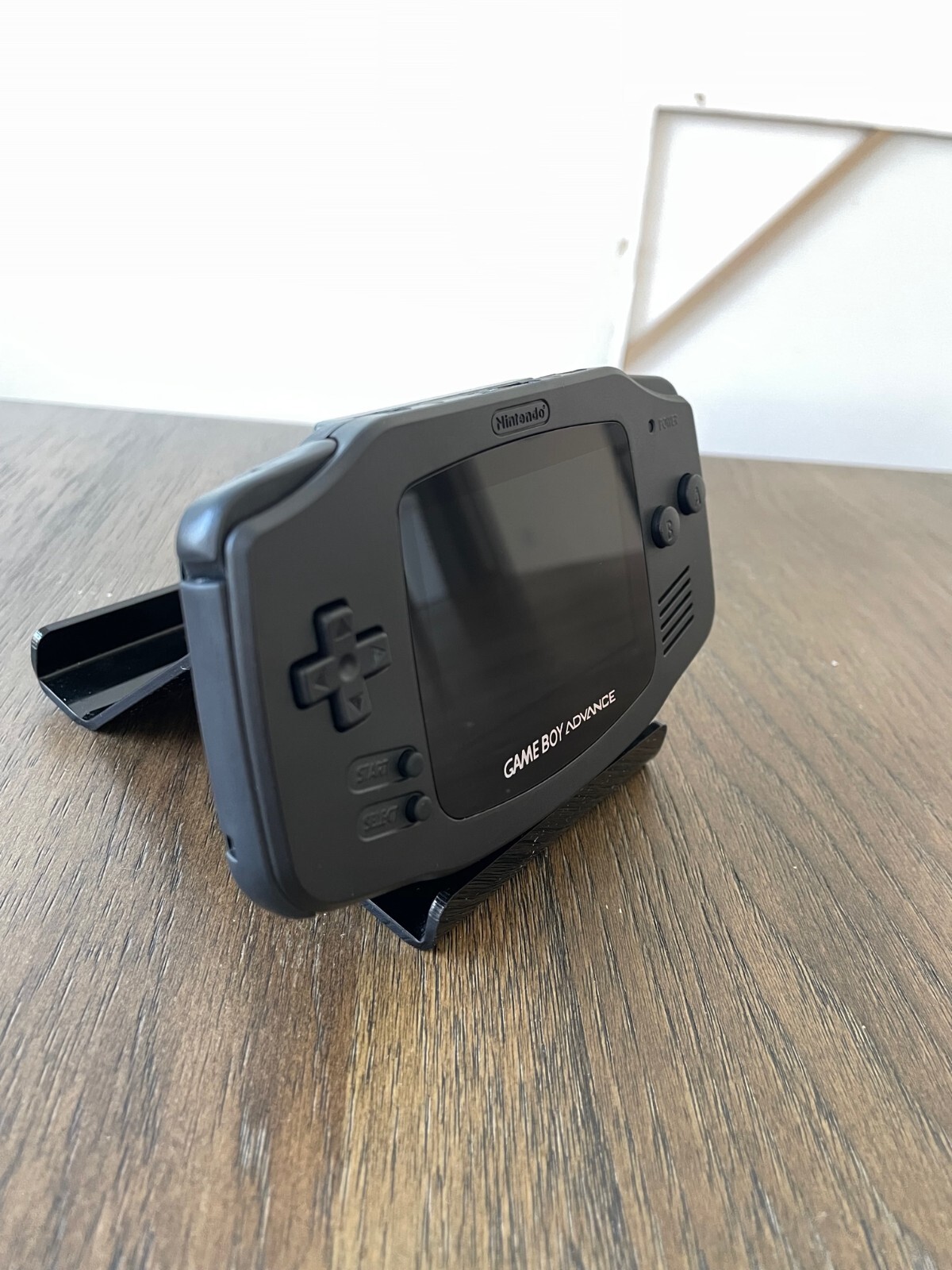 Nintendo GameBoy Game Boy Advance IPS V5 OSD Backlit Custom All Black Backlight