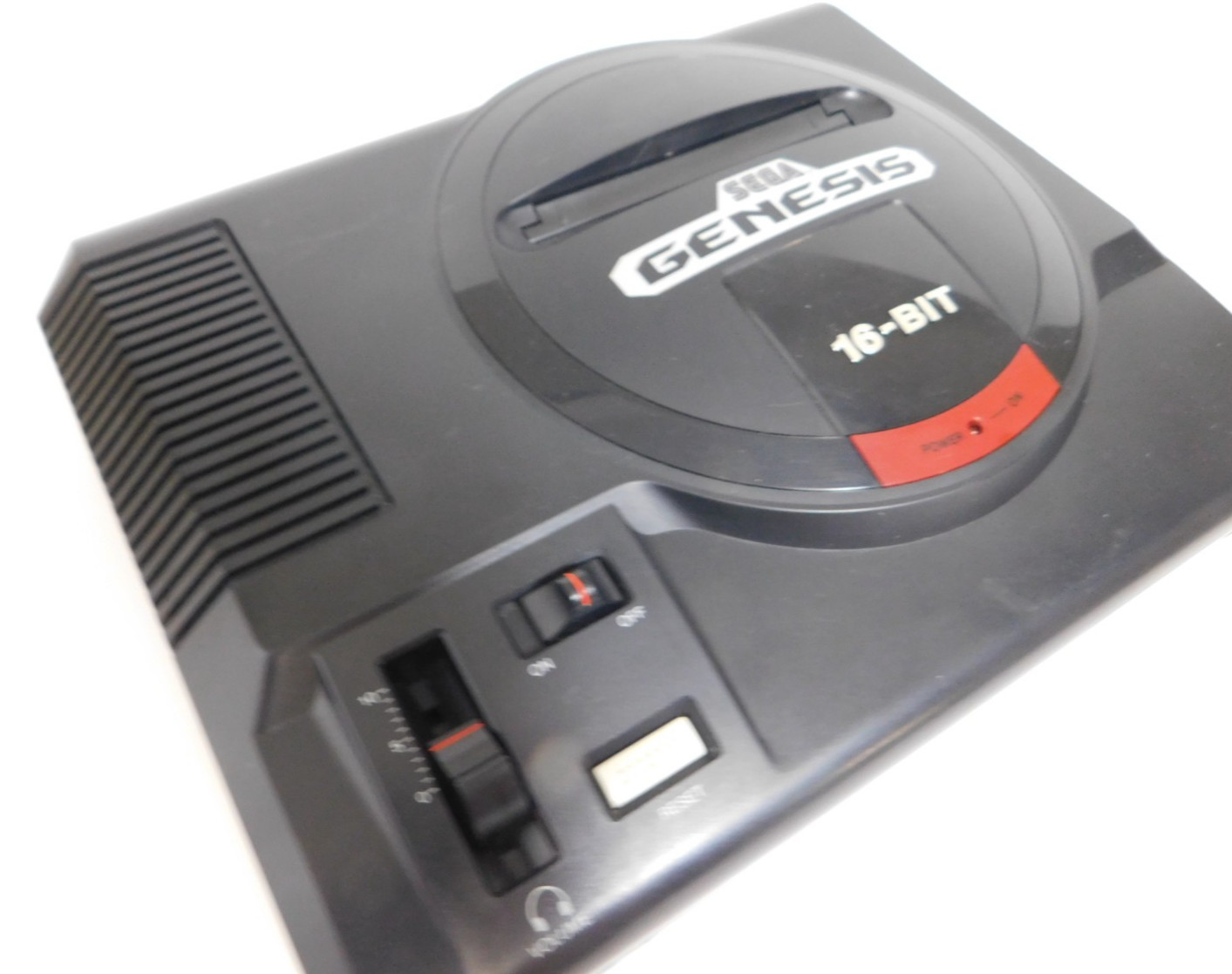Sega Genesis Model 1601 System OEM Console Power & AV Cable Tested Working Good