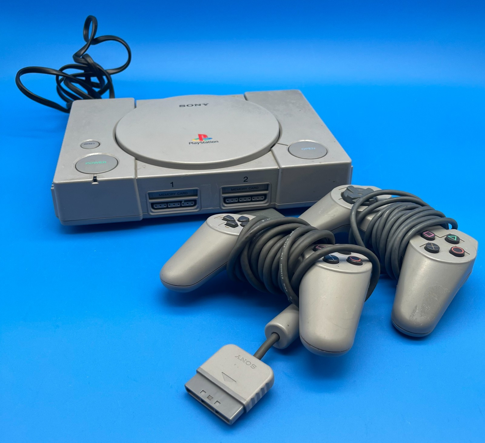 Sony PlayStation PS1 Console SCPH-5501 w/2x Controllers