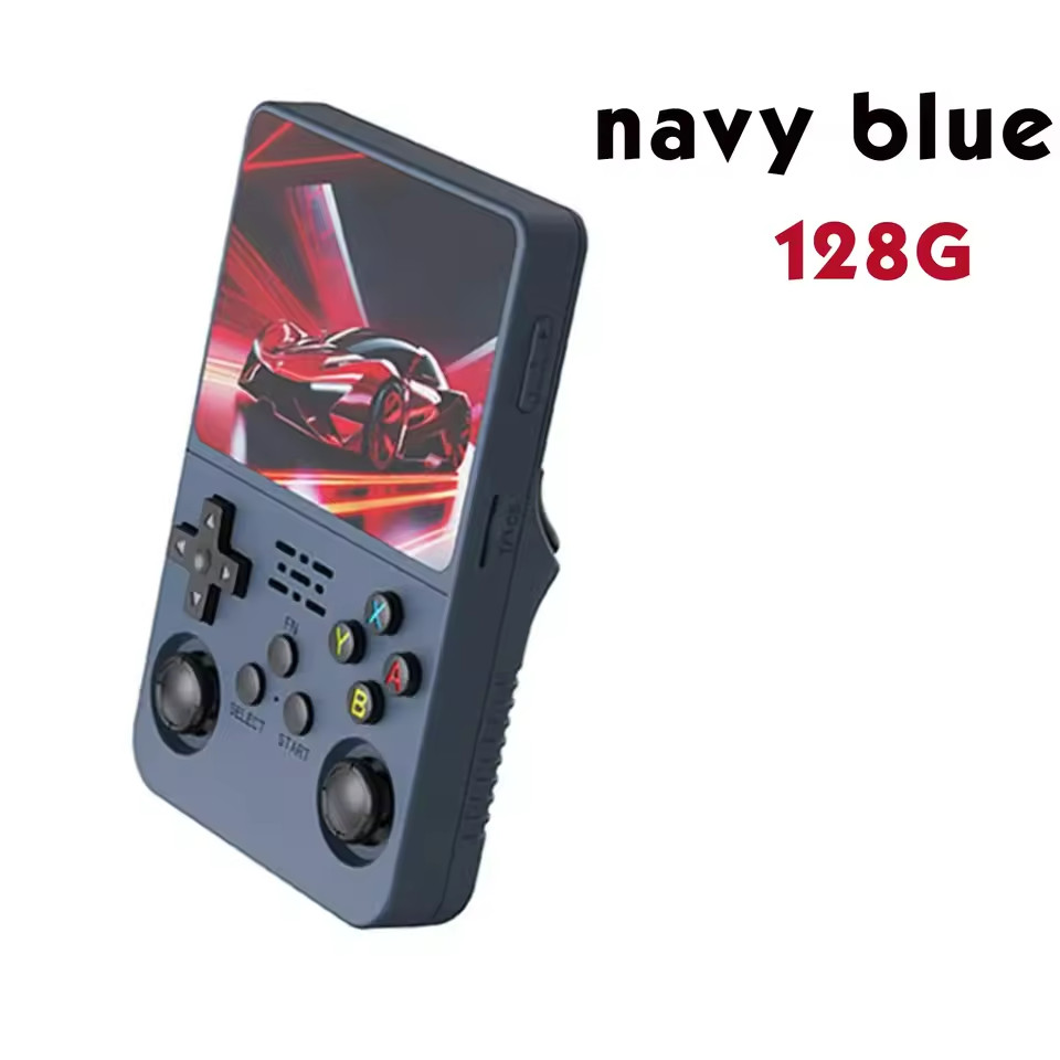 R36S Retro Handheld Game Console 3.5″ Screen 20000+ Games 128GB Gift for Kids