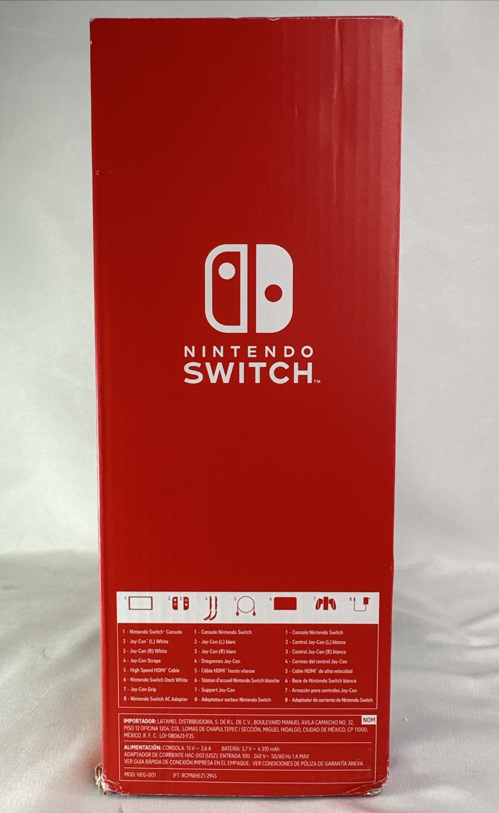Nintendo Switch OLED Console Gaming System Black/White Bundle *READ*