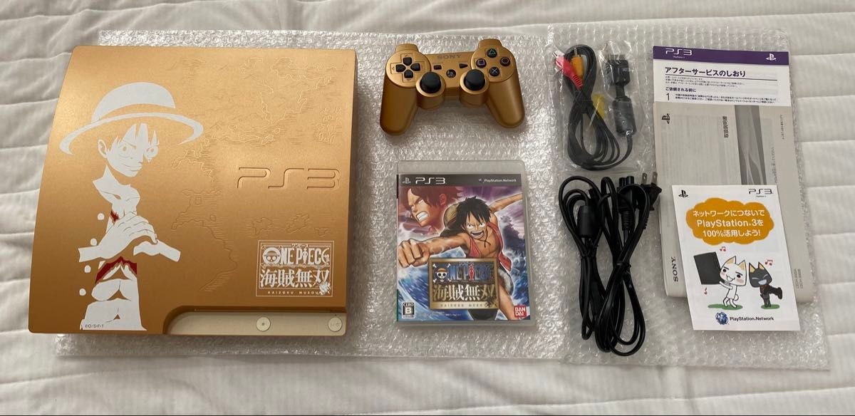 One Piece Kaizoku Musou Gold Edition PS3 Console Limited Model Collector’s Item