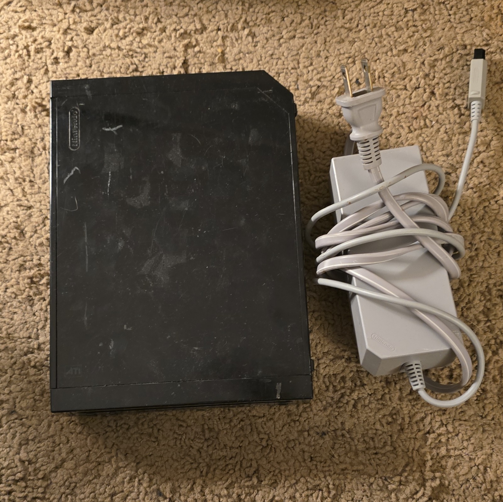 Nintendo Wii RVL-001 Black Console USB-A Power Adapter MPN RVL-001