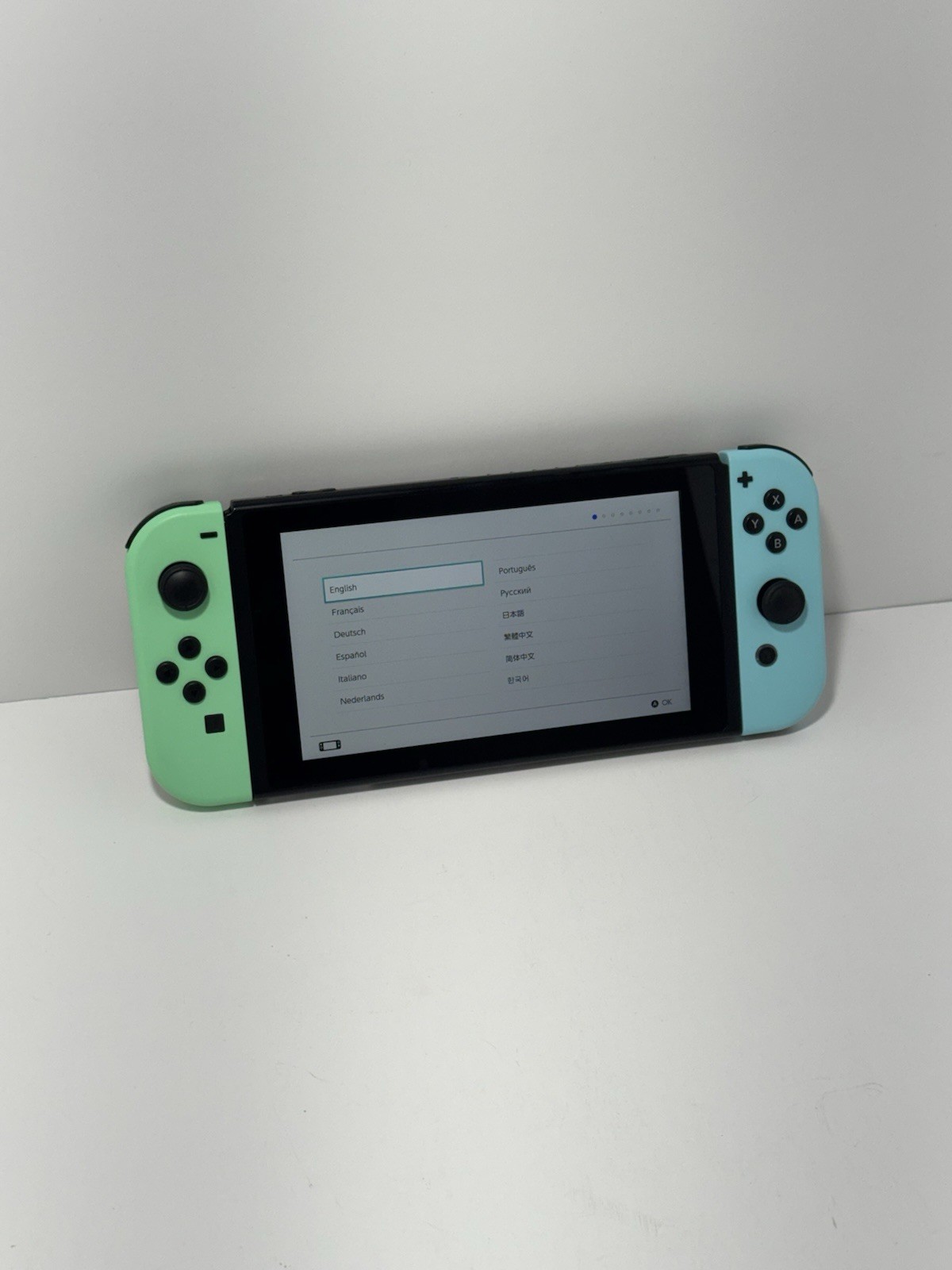 Nintendo Switch Animal Crossing Horizons Edition 32GB Console, Tested, Clean