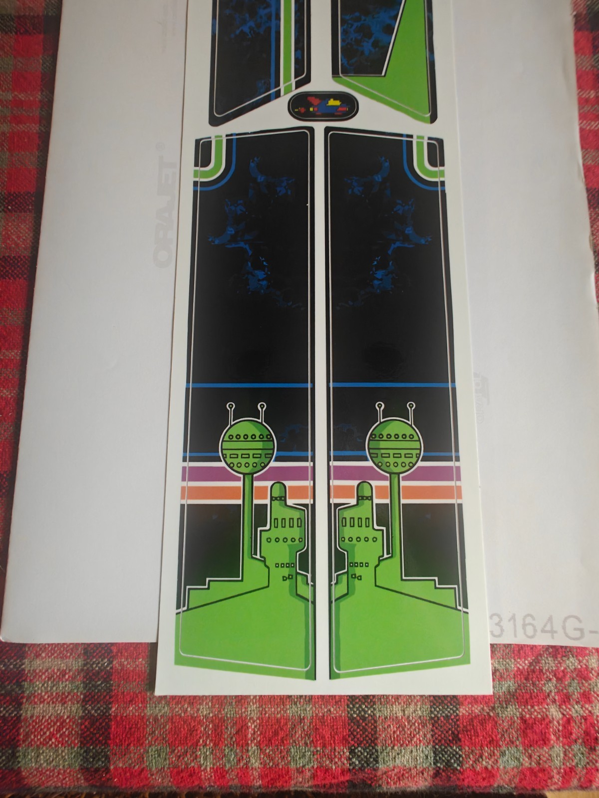 Vectrex Console VectrexWraps VectorPatrol, 1st Edition 35/35 Limited Rare 2014