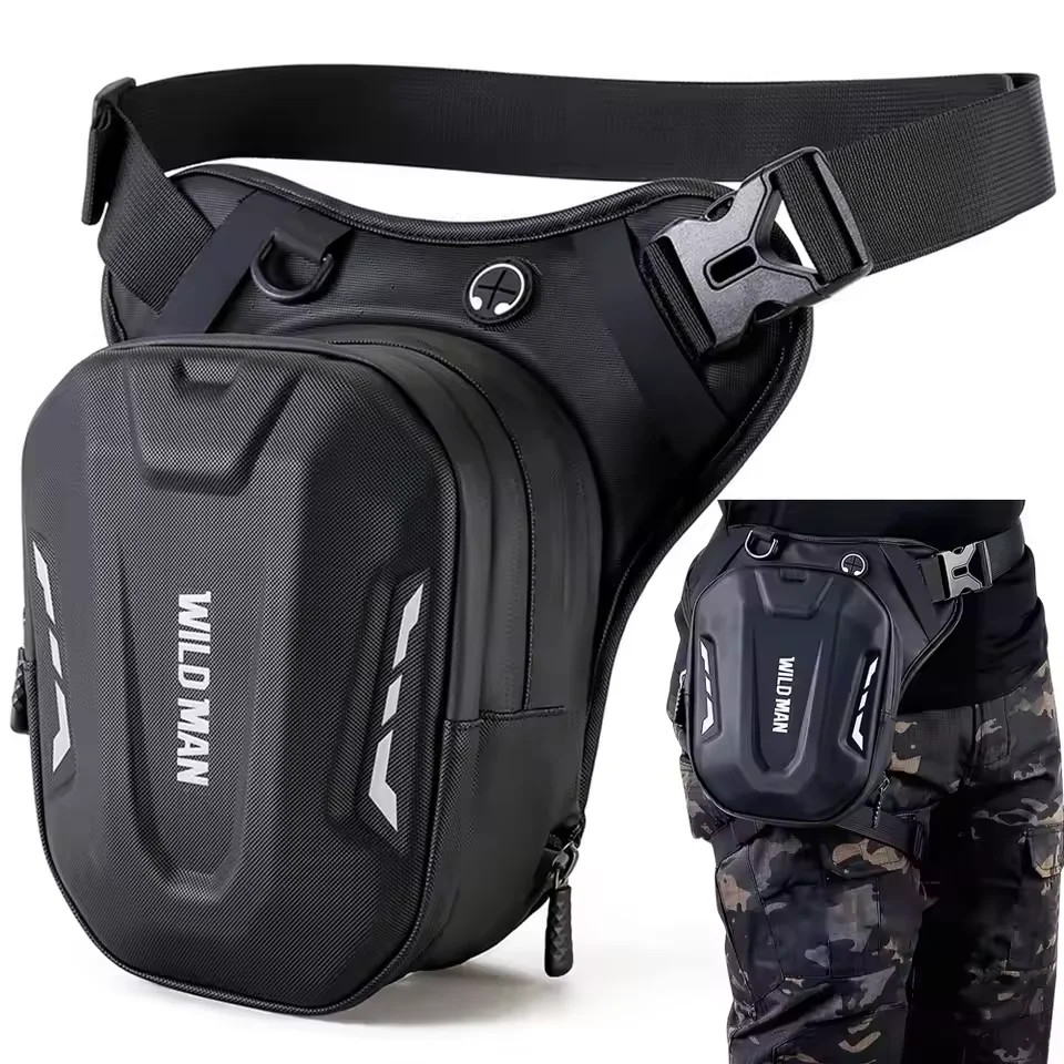 Motorcycle Leg Side Bag Waterproof Motorbike Waist Leg Bag Outdoor Sports Casual