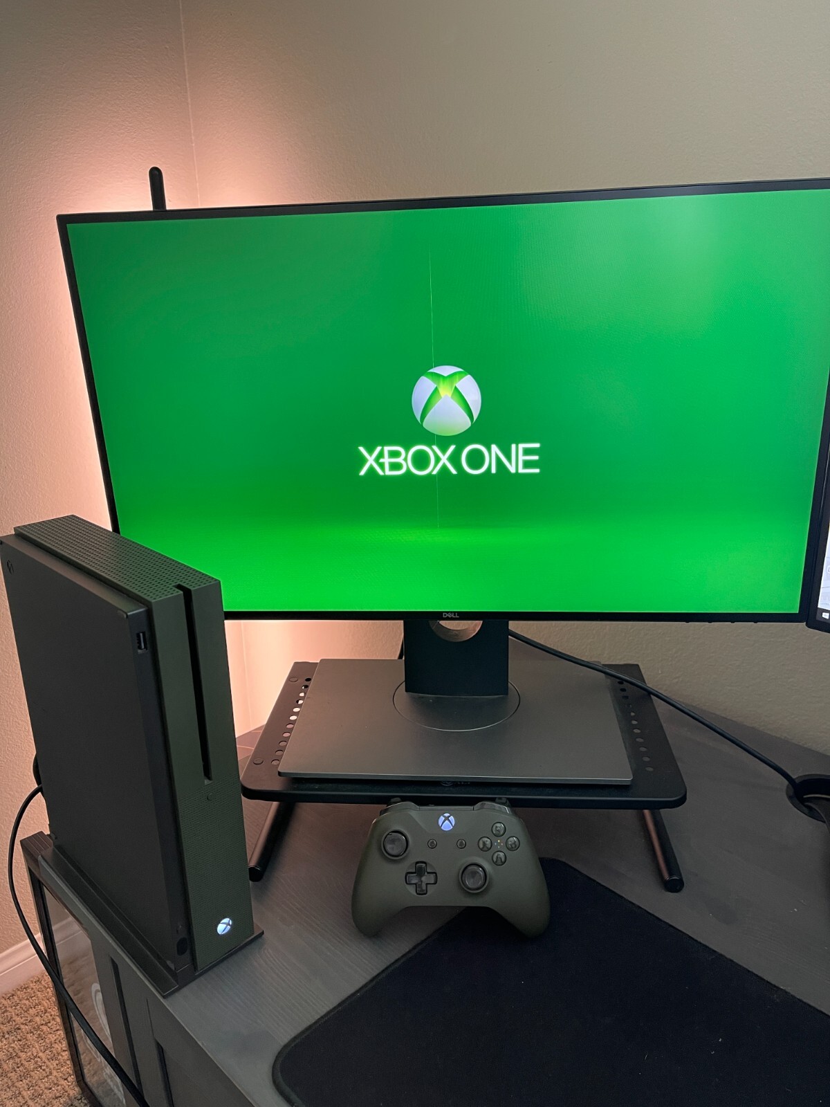 Xbox One S 1TB Military Green Console + Astro A20 Wireless Gaming Headphones