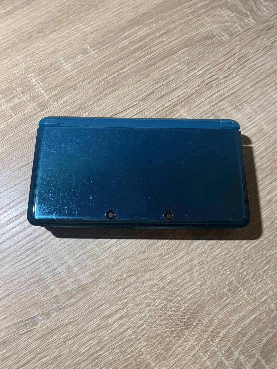 2369 Nintendo 3DS Aqua Blue For Parts