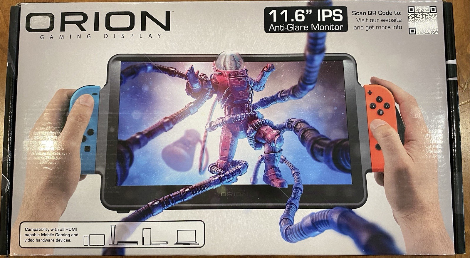 Orion gaming console by up-switch