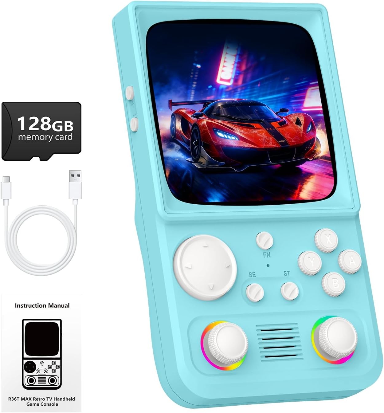R36TMAX Blue 4.0 22000 Games 128GB WiFi