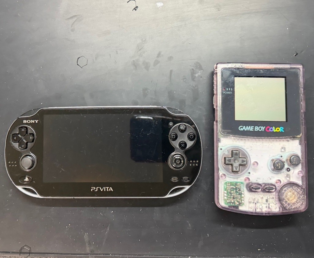 PS Vita 1001 + Atomic Purple Game Boy Color Tested Working