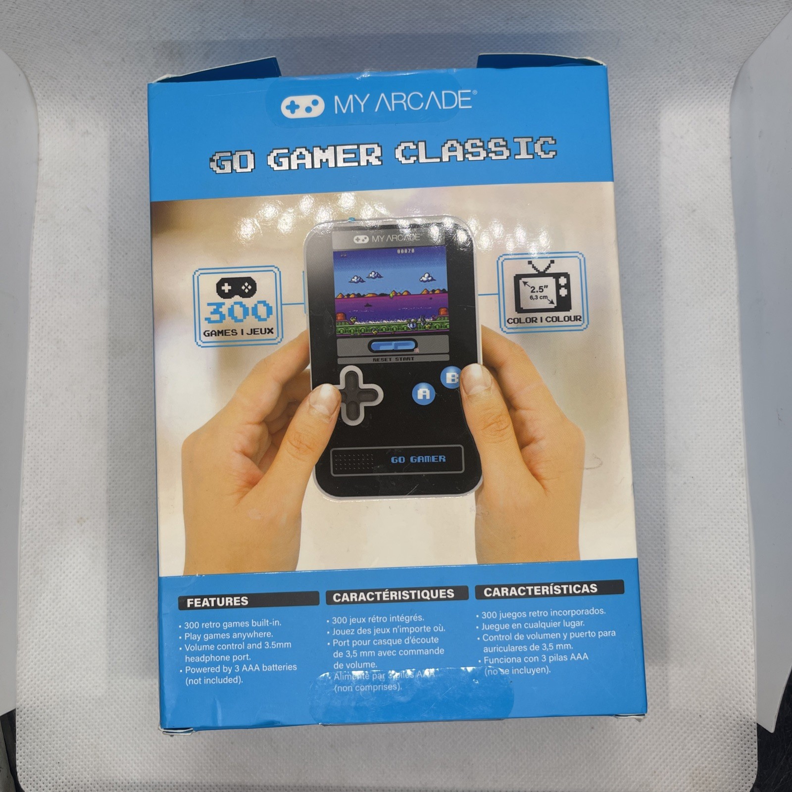My Arcade Go Gamer Classic Portable Gaming System 300 Retro Games – Brand New