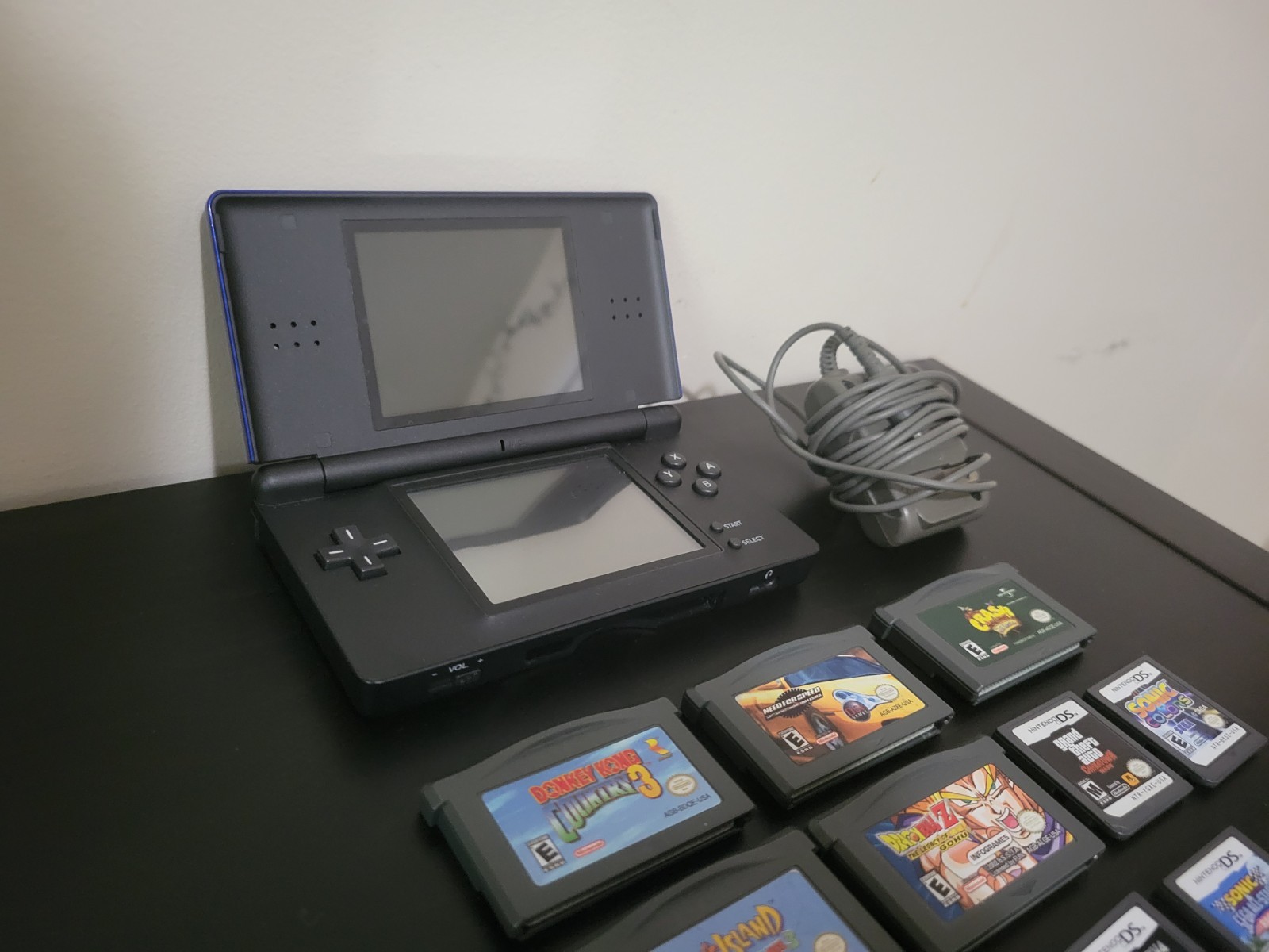 Nintendo DS Lite Bundle with Games, Charger & Stylus – Complete Set