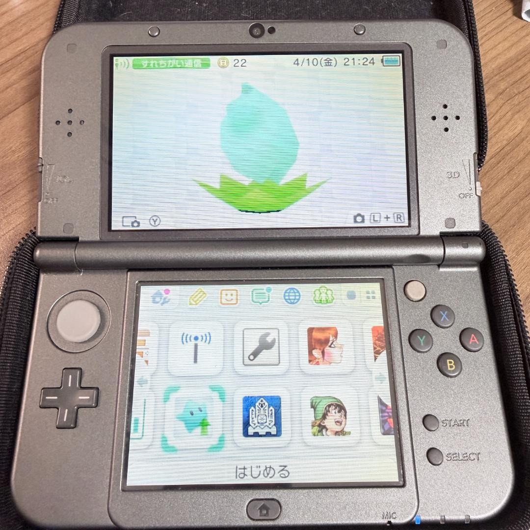 3DS/2DS/DS New Nintendo 3Ds Ll Black Operation Item Japan