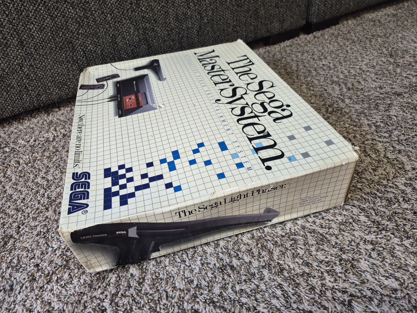 Sega Master System Console Complete in Box CIB TESTED WORKING