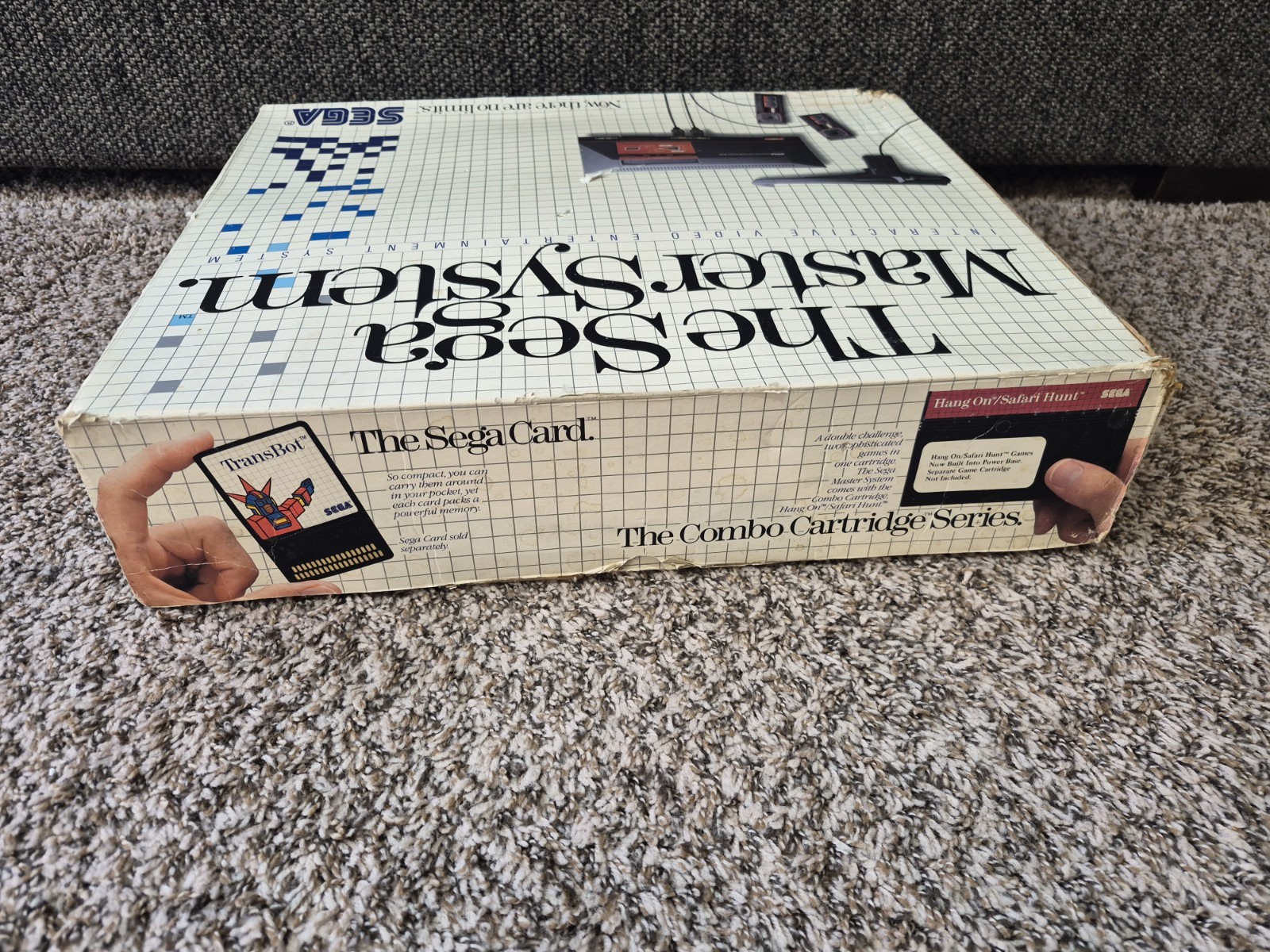 Sega Master System Console Complete in Box CIB TESTED WORKING