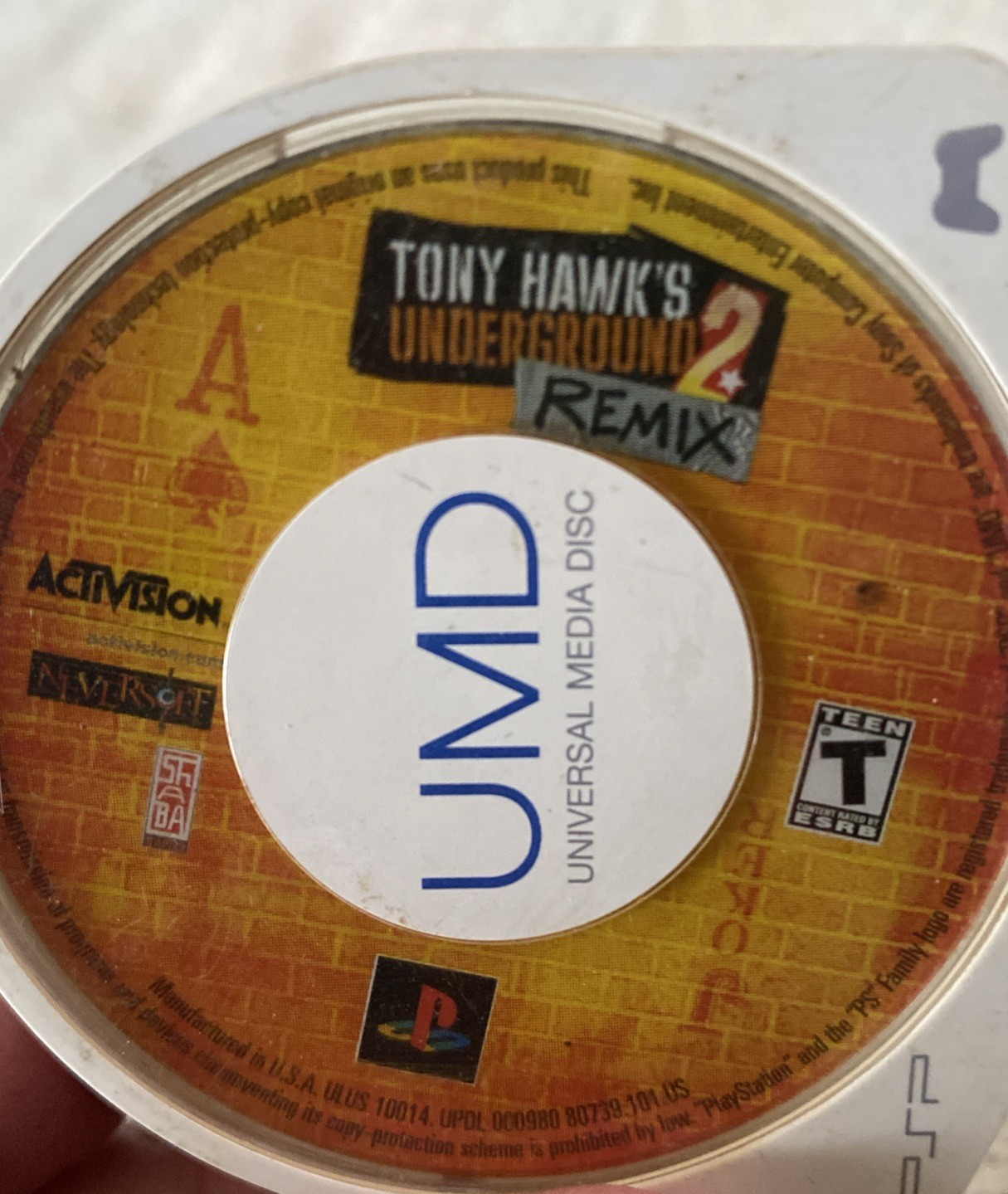 Sony PSP Handheld System With Tony hawk Game