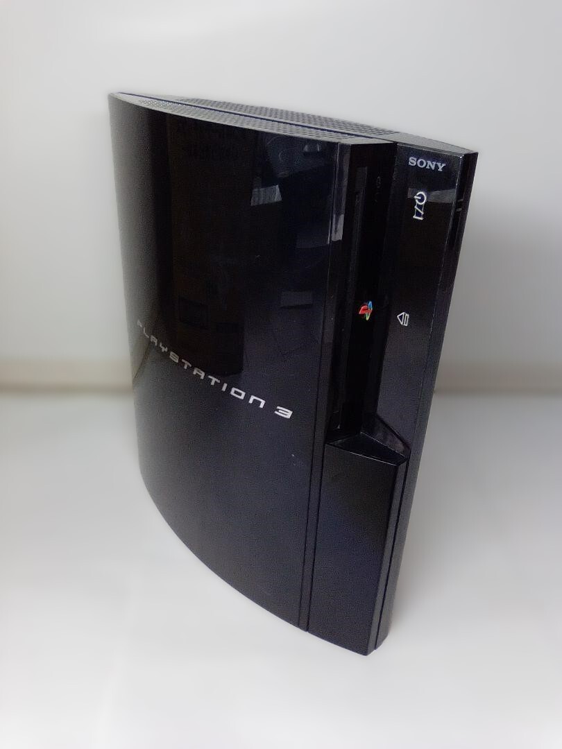 Tested Sony PlayStation 3 PS3 CECHB00 20GB Black Console Japan Verified Working