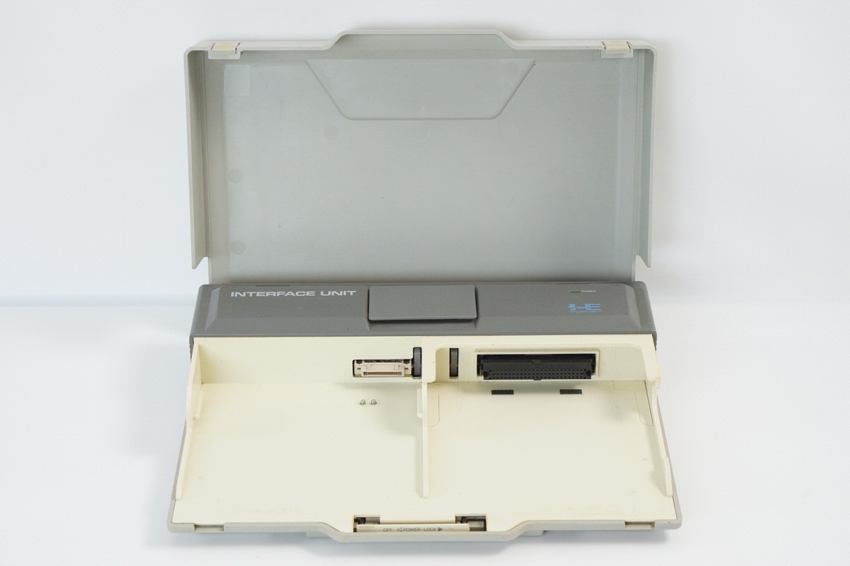 PC Engine CD ROM2 CDR-30A wz INTERFACE UNIT IFU-30A Tested System 9Y145254A